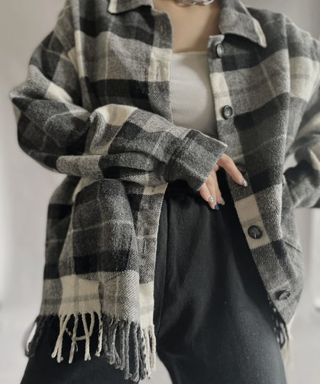 【USED】 Sweet Jessie Checked Shirt / 230211-021