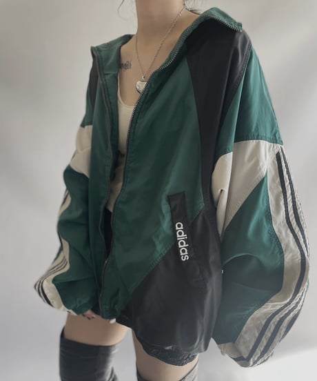 【USED】 adidas Nylon Jacket  / 231125-030