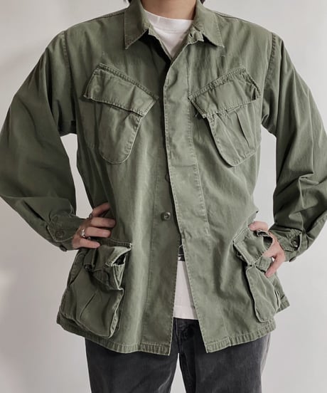 【USED】  70's Combat Tropical Jacket / 220416-015