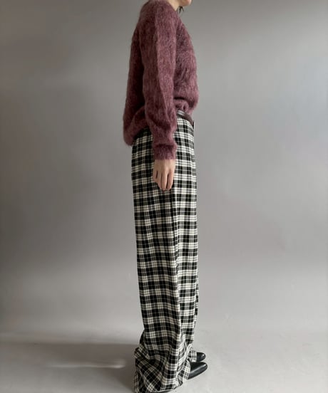 【USED】 Plaid Easy Pants / 260117-016