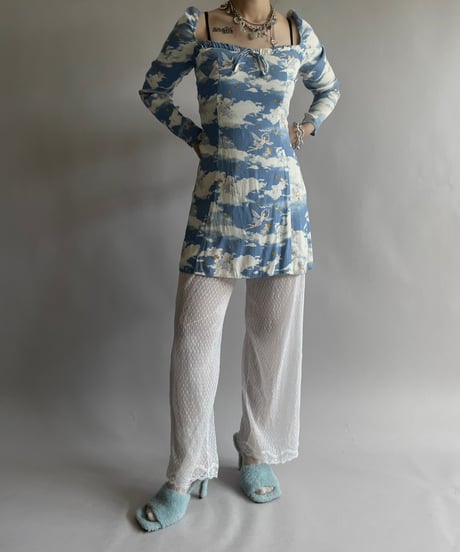 【USED】 Reformation Angel Patterned Top /240914-044
