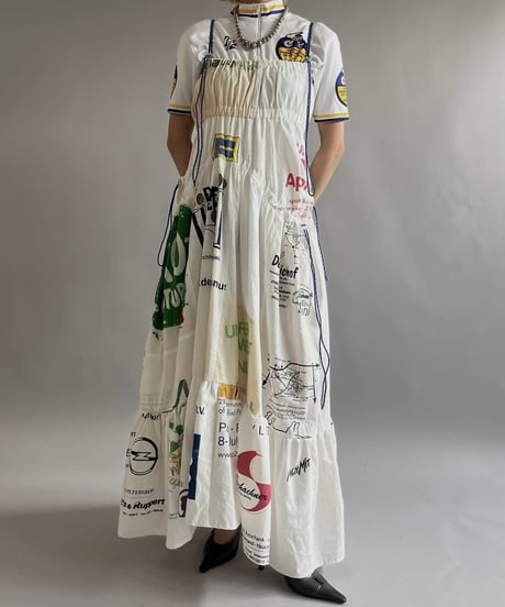 【RE;CIRCLE】RE Eco-Friendly Bag Code Camisole Long One-piece / 240905-011