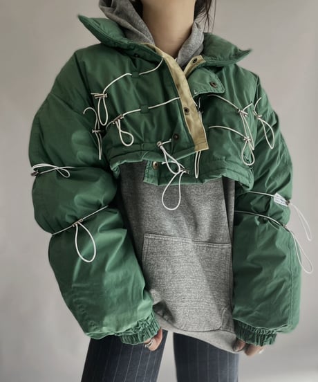 【RE;CIRCLE】 RE Draw Code Short Down Jacket / 230126-004