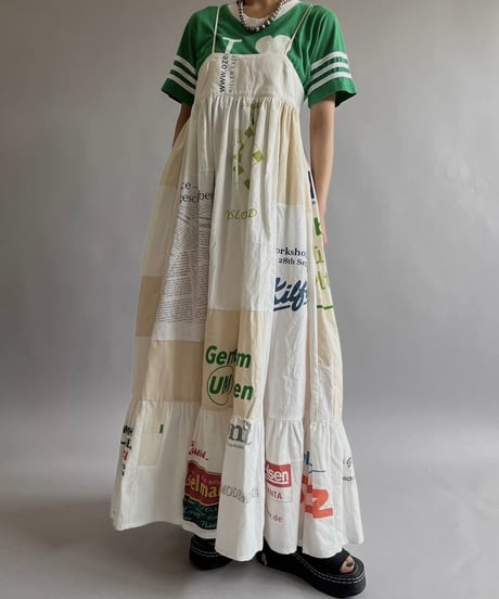 【RE;CIRCLE】RE Eco-Friendly Bag Camisole Long One-piece / 240905-014