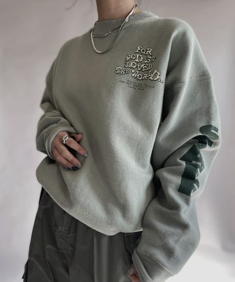 【USED】 Hanes Long Sleeved Sweatshirt / 230119-012