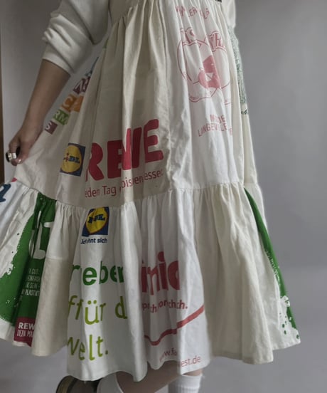 【RE;CIRCLE】RE Eco-Friendly Bag Camisole Middle One-piece / 230427-012