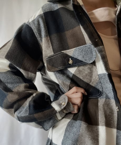 【USED】 Wool L/S Shirt②/211110-041