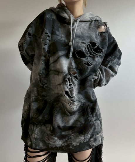 【USED】 Damage Hoodie / 251227-012