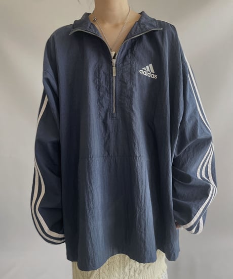 【USED】 adidas Nylon Pullover Top/ 231026-010