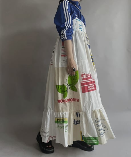 【RE;CIRCLE】RE Eco-Friendly Bag Camisole Long One-piece / 230427-024