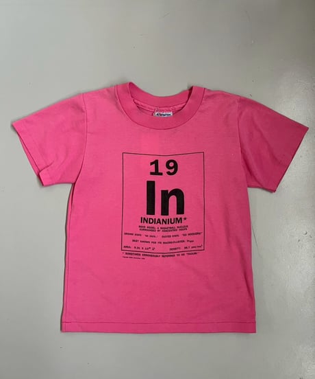 【USED】 RESIZED Hanes MADE in USA INDIANIUM T-Shirt / 250830-002