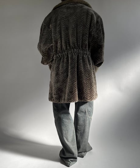 【USED】 Made in USA Monterey Fake Fur Jacket /250104-044