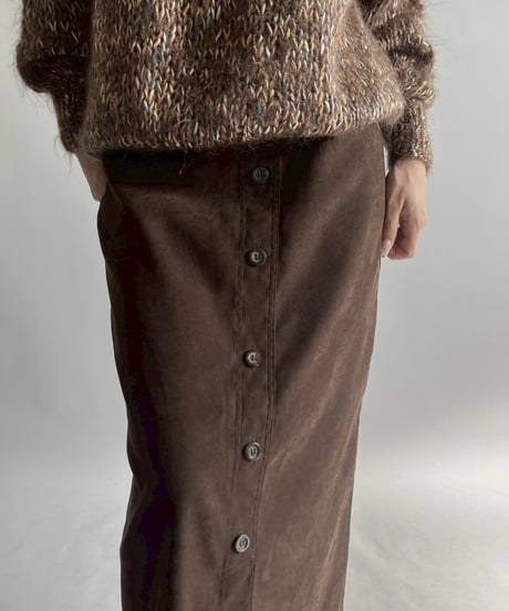 【USED】 Slit Long Skirt / 251122-012