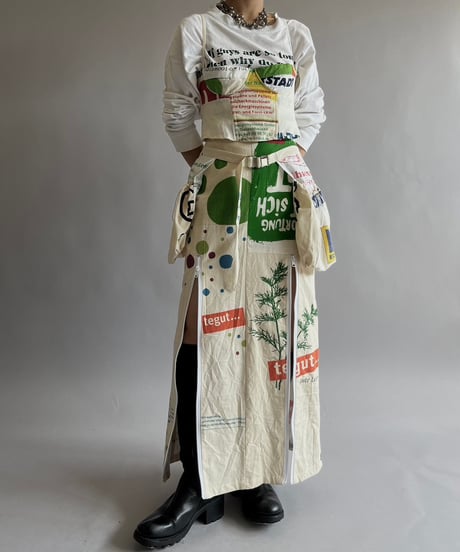 【RE;CIRCLE】RE Eco-Friendly Bag Belt Bag Skirt  / 240905-020