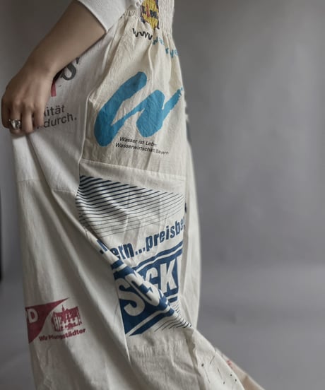 【RE;CIRCLE】RE Eco-Friendly Bag Shirring One-piece / 230427-009