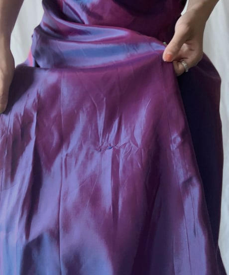 【USED】 Shiny Camisole Dress/210714-025