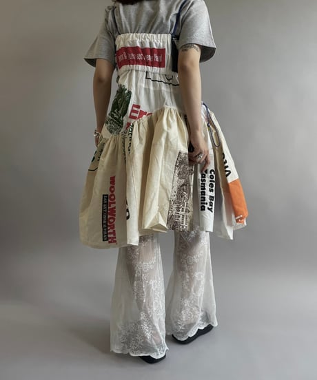 【RE;CIRCLE】RE Eco-Friendly Bag Code Camisole Middle One-piece / 240613-007