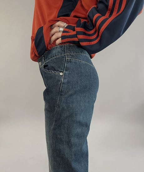 【USED 】Levi's Patterned Denim Pants/ 240316-010