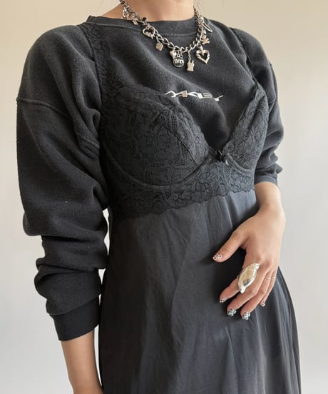 【USED】 Lace Pattern Camisole One-Piece  /250322-008