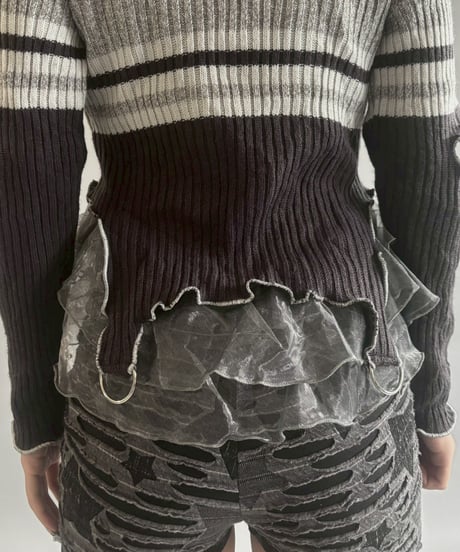 【RE;CIRCLE】 RE Mellow Knit Top /  251023-018