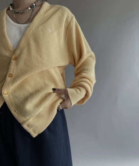 【USED】  Christian Dior Acrylic Knit Cardigan / 221008-012