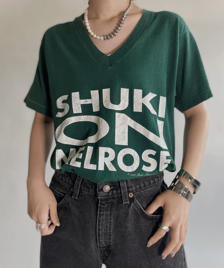 【USED】 T-shirt "Shuki On Melrose" / 220723-016