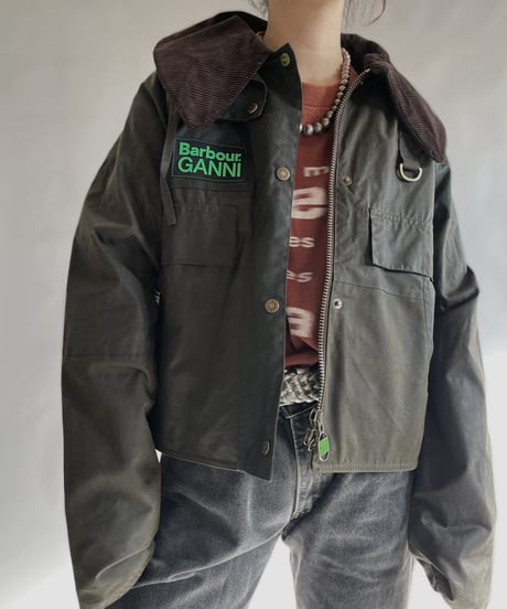 【USED】 Barbour × GANNI Short Jacket / 240101-031