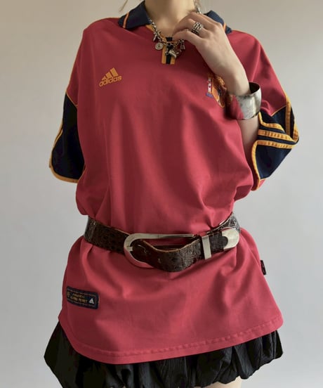 【USED】 00's adidas Spain Soccer Shirt / 260530-020