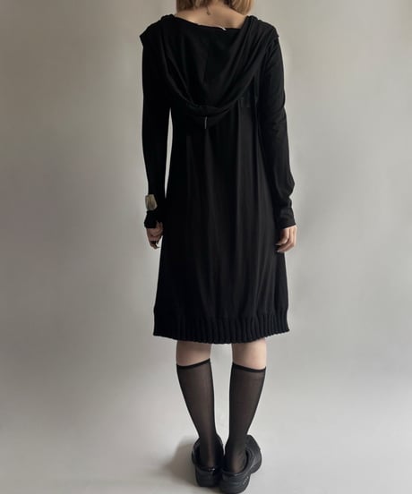 【USED】 L/S hooded design One-Piece  /250906-023