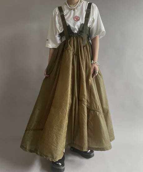 【RE;CIRCLE】 RE Army Parachute 2Way One-Piece / 240822-002