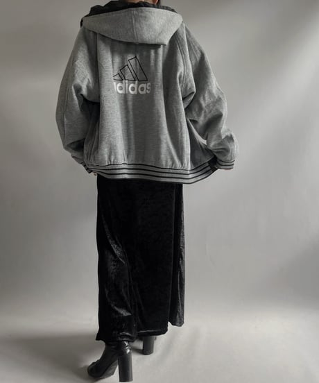 【USED】 adidas Padded REVERSIBLE Nylon Jacket/ 231202-030