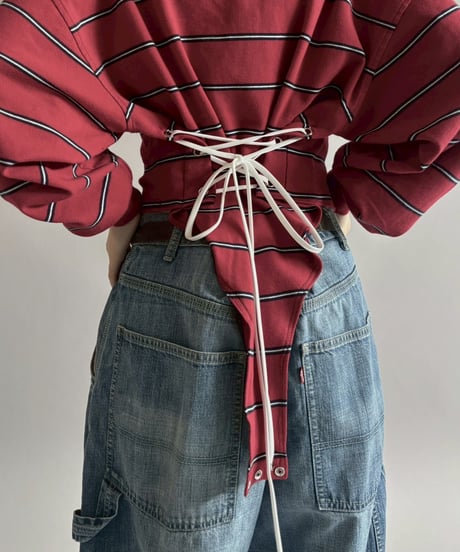 【RE;CIRCLE】 RE Leotard Rugger Shirt/ 260319-014