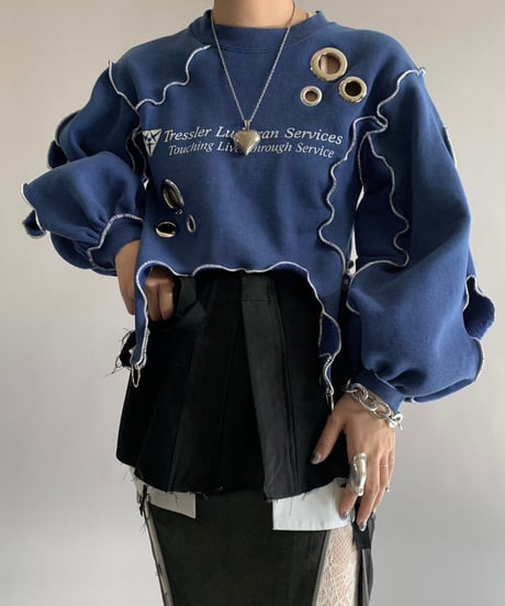 【RE;CIRCLE】 RE Mellow Sweat Top /  241017-024