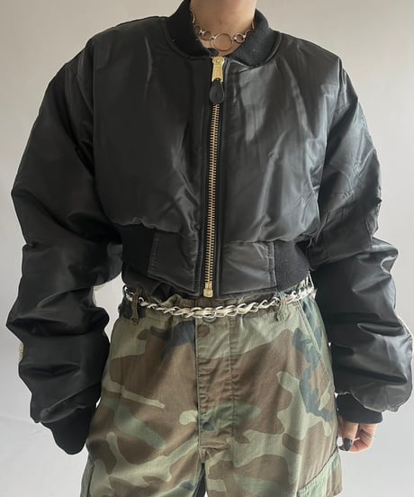 【RE;CIRCLE】 RE MA1 × Alan Knit Short Jacket / 241219-001
