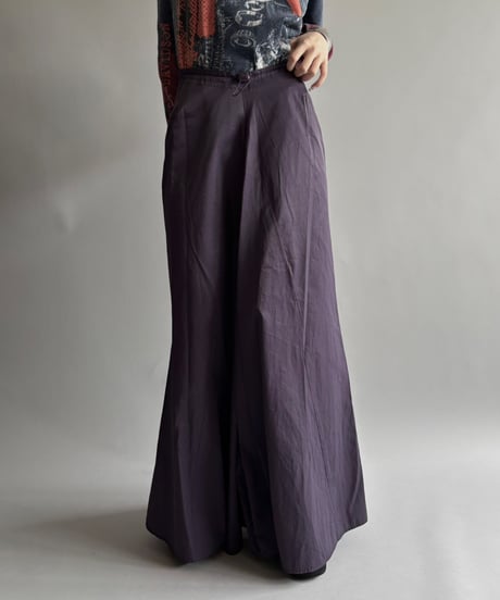 【USED】 Nylon long Skirt / 250913-011
