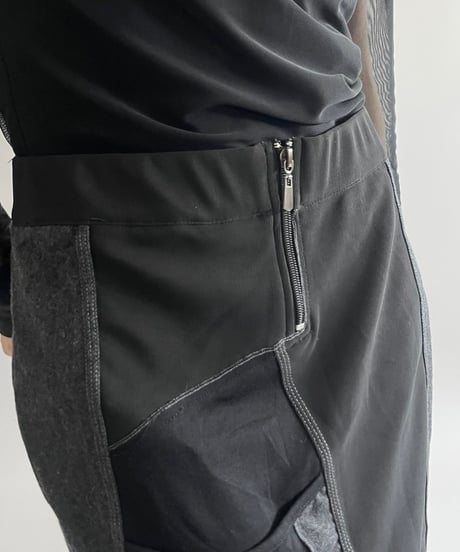 【USED】 Design Pocket Mini Skirt / 250517-031