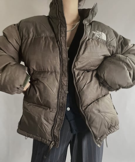 【USED】 The North Face Down Jacket Brown / 221224-028