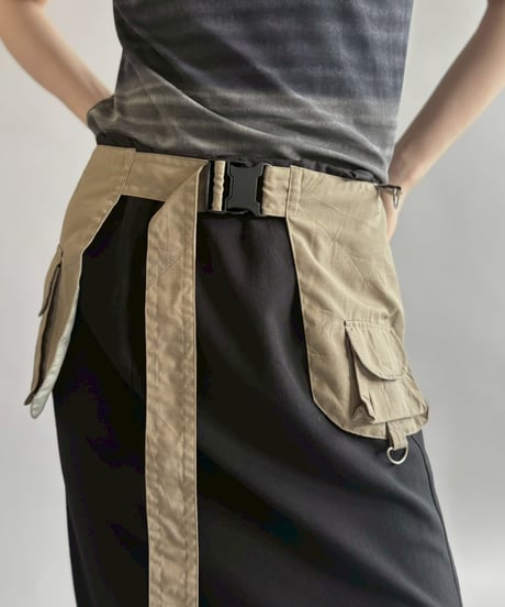 【RE;CIRCLE】  RE Fishing Vest Belt Bag / 260528-011