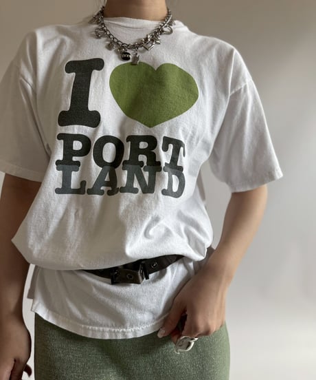 【USED】 I ♡ PORT LAND   T-Shirt / 250719-021