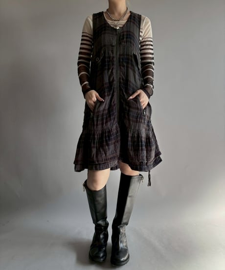 【USED】 Hooded N/S One-Piece  /251108-026