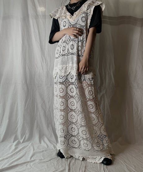 【RE;CIRCLE】 RE Lace N/S One-piece⑤/210714-009