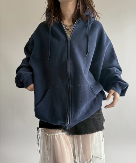 【USED】 END IS NEAR Russell Athletic L/S Zip Parka /250329-022