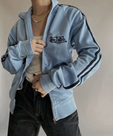 【USED】  Von Dutch Jersey Top / 221119-028