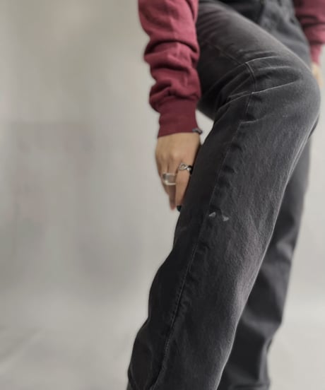 【USED】   Levi's Denim Pants 501 Black / 221203-006