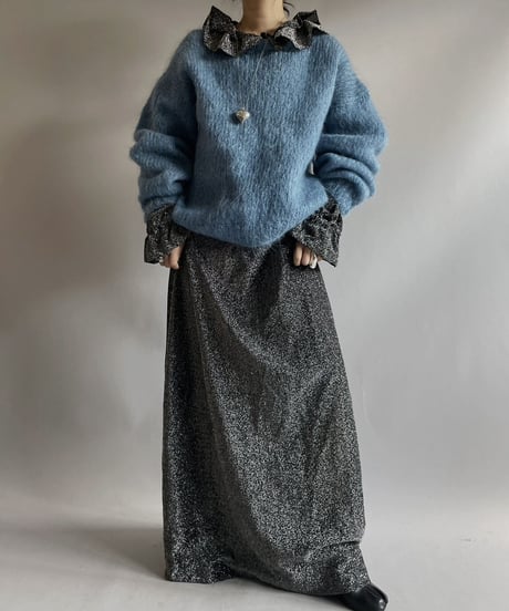 【USED】L/S Lame Long One-Piece/ 212028-027