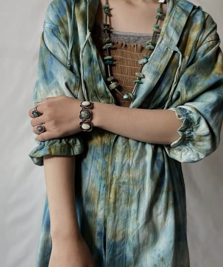 【RE;CIRCLE】  RE Tie-dyed Medical S/S Gown②/20210819-036