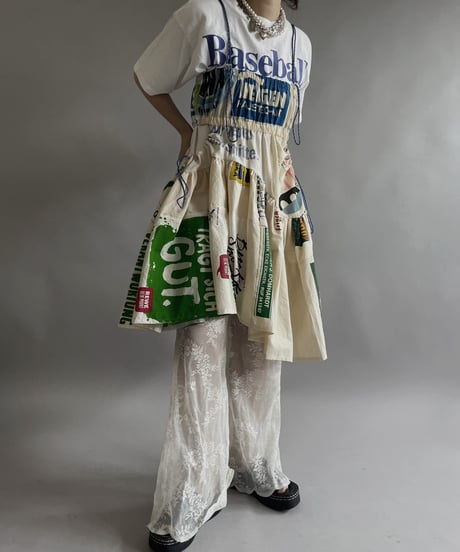 【RE;CIRCLE】RE Eco-Friendly Bag Code Camisole Middle One-piece / 240516-037