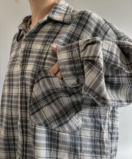 【USED】 WILDERNESS Cotton Flannel Shirt /251025-011