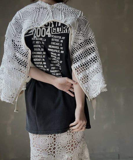 【RE;CIRCLE】 RE Crochet Vest③/20220317-018