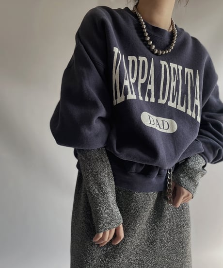 【USED】 Made in USA DELTA KAPPA DELTA Sweat/ 231104-018